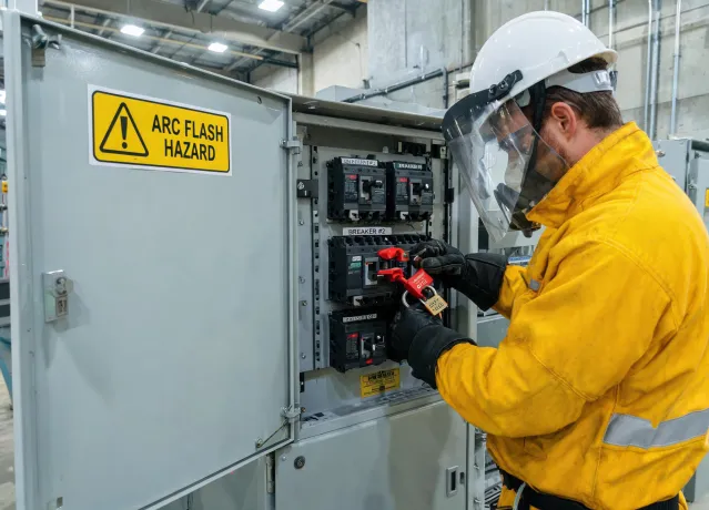 Utilities electrical safety lockout package