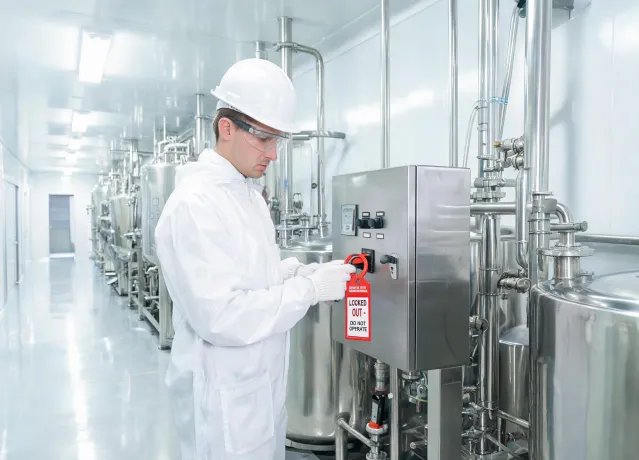 Food pharma lockout package